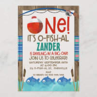 O poisson allié une invitation fête d'anniversaire