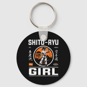 O Ryu Girl Precision And Style In Karate Design! Keychain