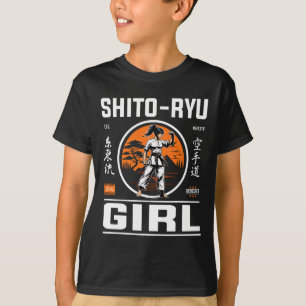 O Ryu Girl Precision And Style In Karate Design! T-Shirt