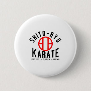 O-ryu Karate Japan Martial Arts  2 Inch Round Button