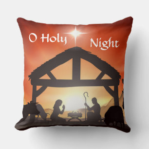 O Saint Nuit Réversible Coussin Parties scintillan