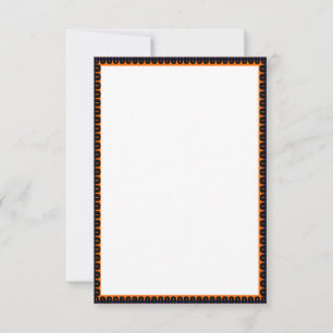 O Solids Blank Invitation Template