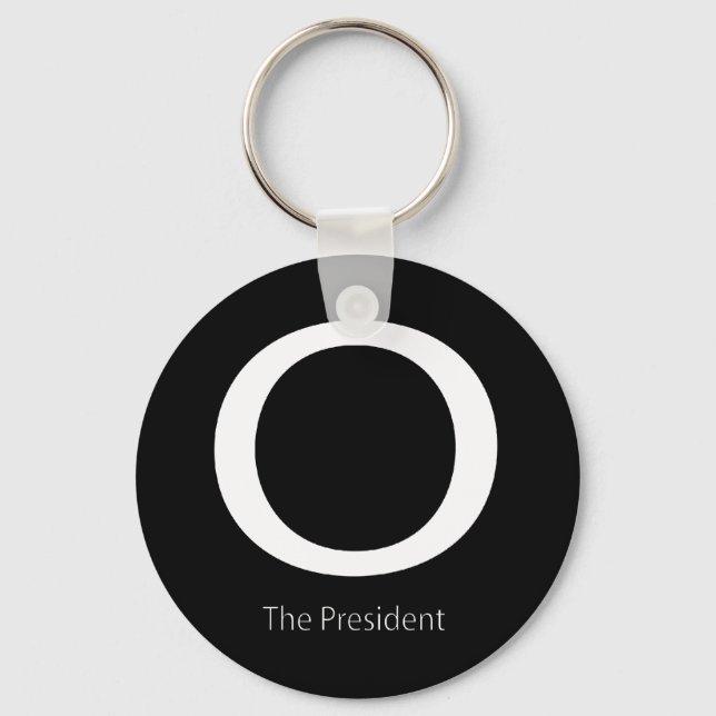 O THE PRESIDENT KEYCHAIN (Front)