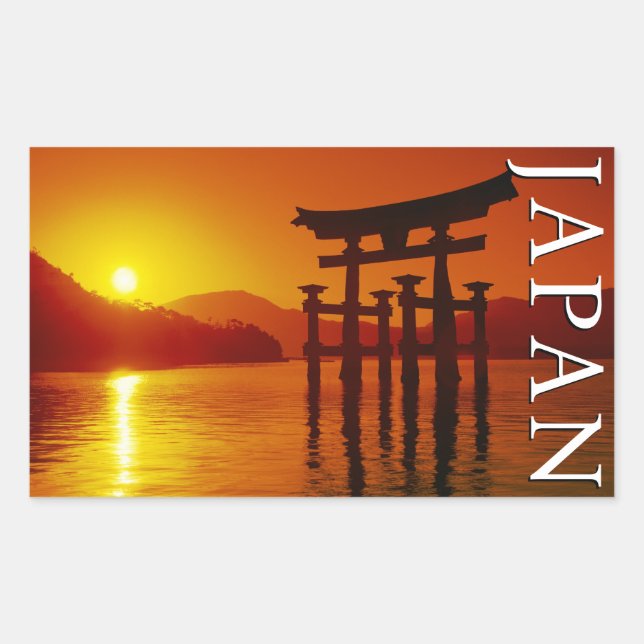 O-Torii Gate, Itsukushima Shrine | Miyajima, Japan Sticker (Front)