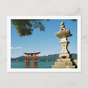 O-torii, Itsukushima Shrine: Japan Postcard