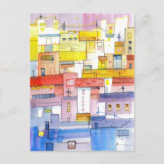 O Town Postcard (Front)