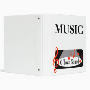 O-Town Sound Music Binder