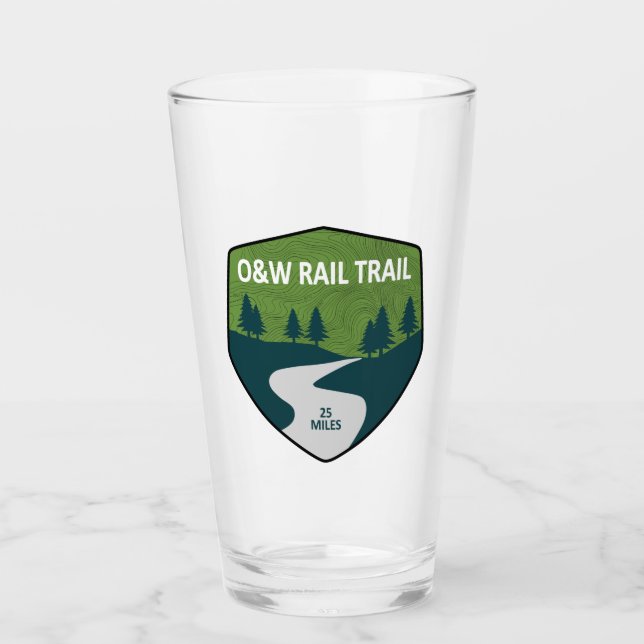 O&W Rail Trail Glass (Front)