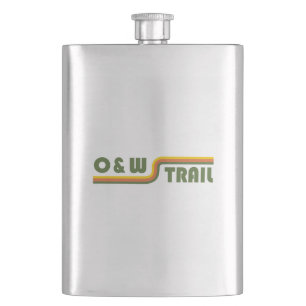 O&W Rail Trail Hip Flask