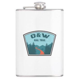 O&W Rail Trail Hip Flask