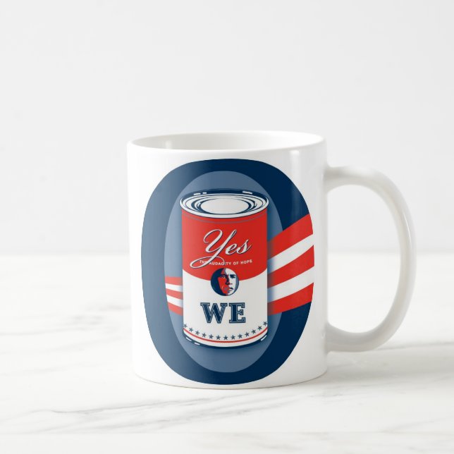 "O, Yes We Can" Mugs. Coffee Mug (Right)
