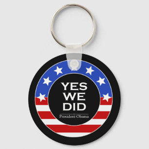 O Yes We Did Stars - Keychain