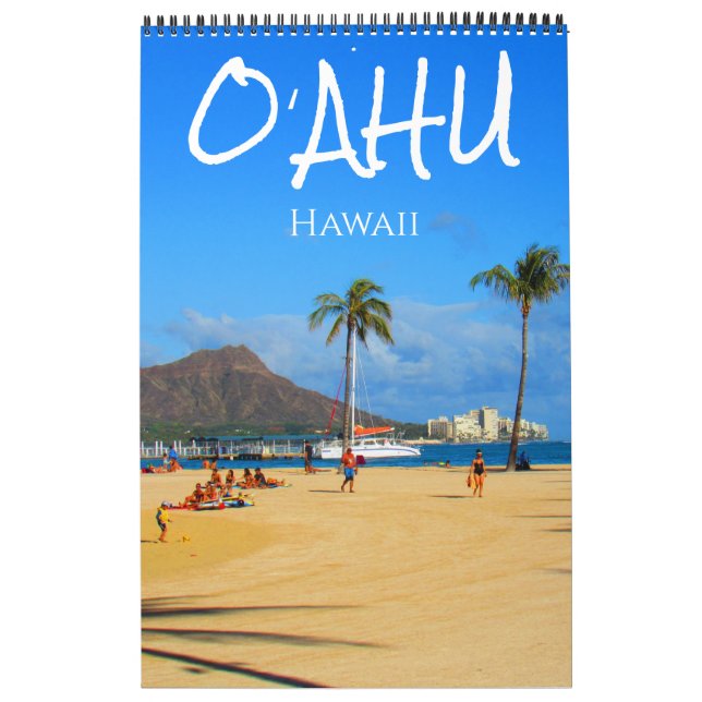 o'ahu hawaii 2026  calendar (Cover)