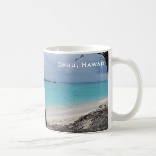 Oahu Hawaii Beach Classic Mug (Right)