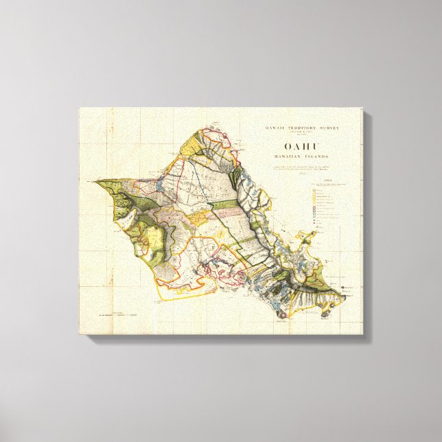 Oahu, Hawaii Canvas Print (Front)