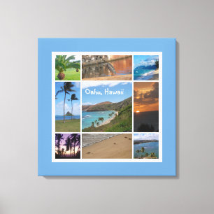 Oahu, Hawaii  Canvas Print