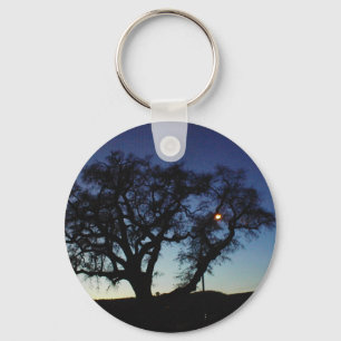 Oak at Dusk Keychain