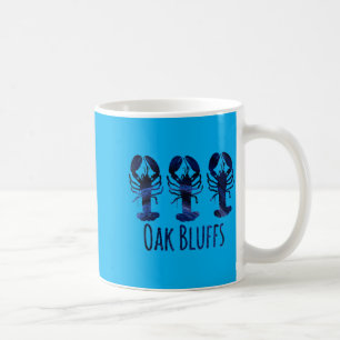 Oak Bluffs Loves Lobster Marthas Vineyard Beach Coffee Mug