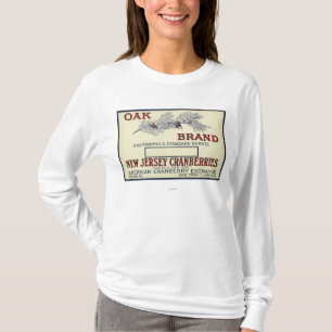 Oak Brand Cranberry Label T-Shirt