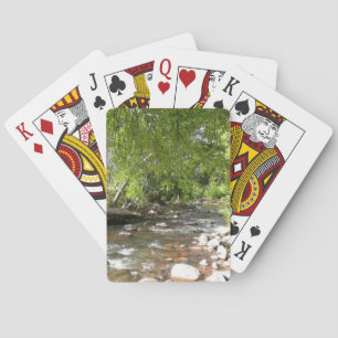 Oak Creek II in Sedona Arizona Nature Photography Playing Cards