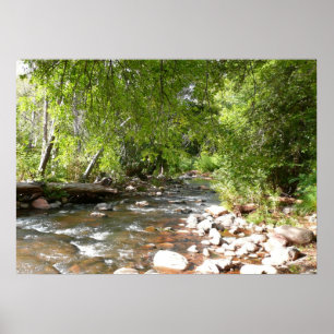 Oak Creek II in Sedona Arizona Nature Photography Poster
