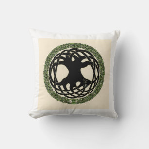 Oak Dance Throw Pillow