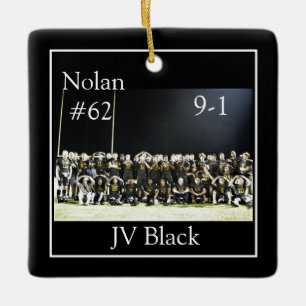 Oak Football Personalized Ornament