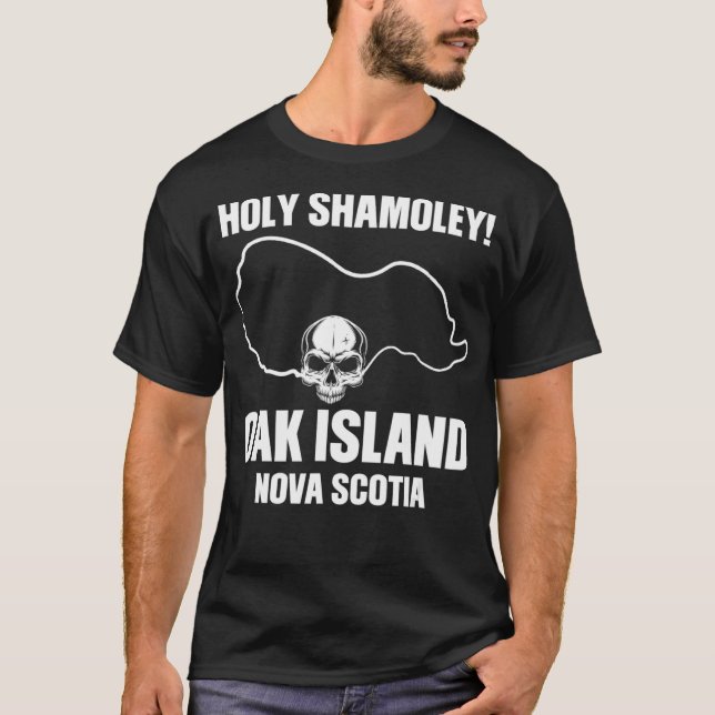 Oak Island Canada Hunting Oakland Hunter hunters T-Shirt (Front)