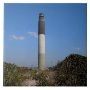 Oak Island Lighthouse Tile