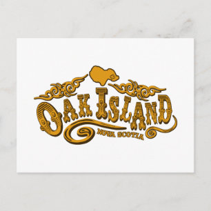 Oak Island Saloon Postcard