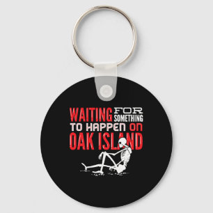 Oak Island Treasure Hunting Oak Island Mystery Keychain