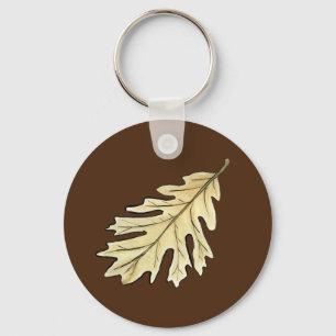 Oak Leaf Keychain
