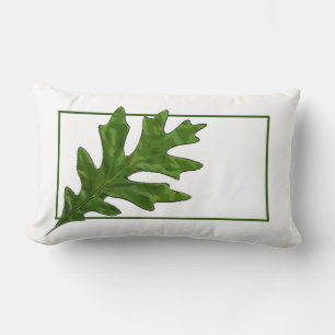 Oak Leaf Lumbar Pillow