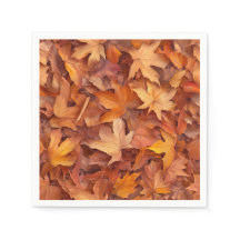 oak leaf napkins