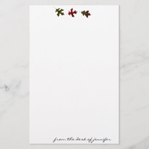 Oak Leaf Parade Stationery