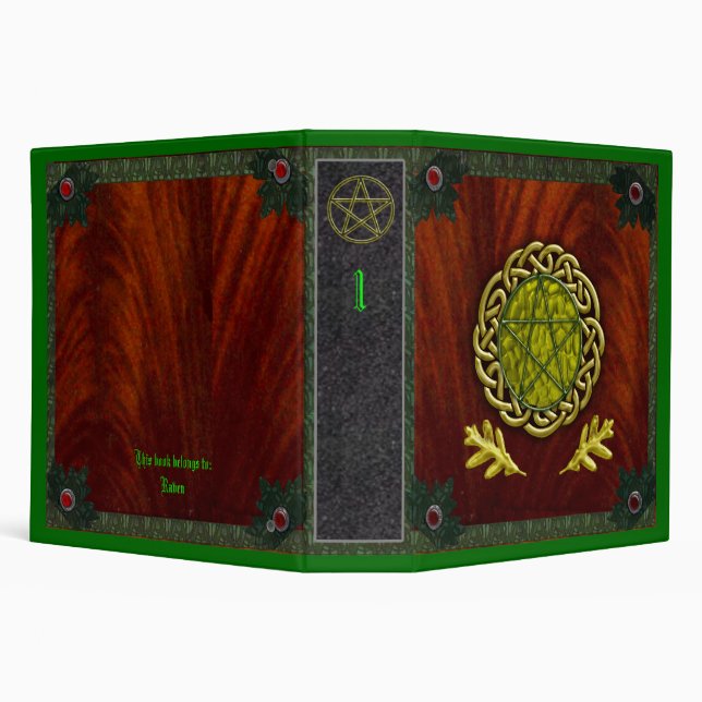 oak leaf pentacle binder (Background)