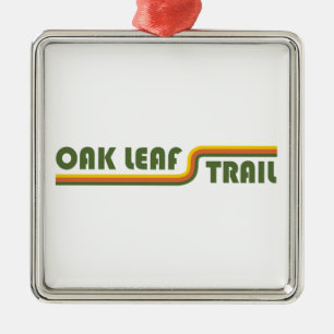 Oak Leaf Trail Metal Ornament