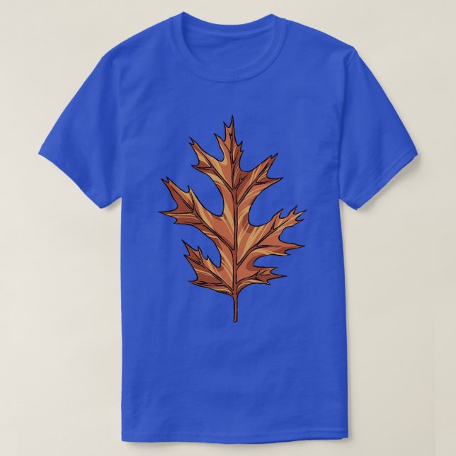 Oak Leaf Tree Nature Leafs Trees Leaves T-Shirt (Design Front)