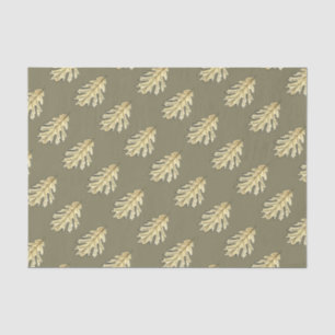 Oak Leaf Watercolor Tissue Paper