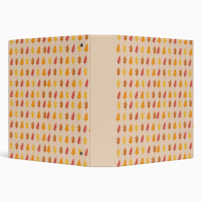 Oak Leaves Pattern Binder (Background)