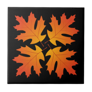 Oak Leaves Tile