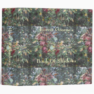 Oak & Maple Spellbook Lg. BOS Book of Shadows Binder