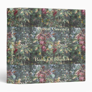 Oak & Maple Spellbook Md. BOS Book of Shadows Binder