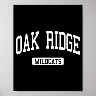 Oak ridge high school hs oak ridge tn varsity poster