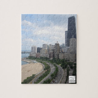 Oak Street Beach Chicago Puzzle