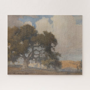 Oak Tree (1910) – Majestic Vintage Watercolor Jigsaw Puzzle