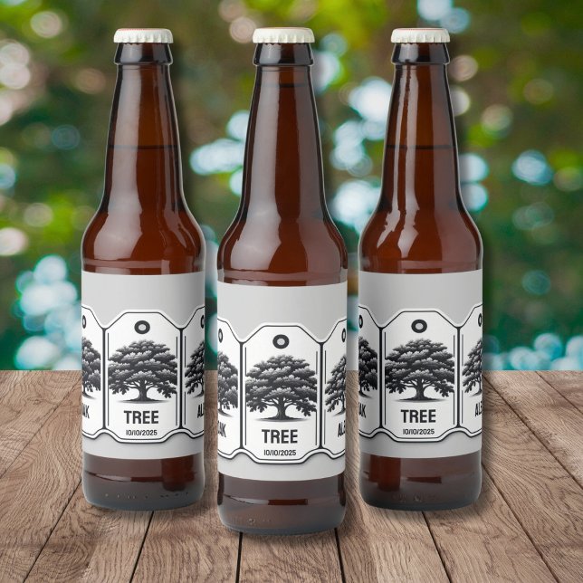 Oak Tree Ale Beer Label (Creator Uploaded)
