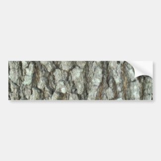 Oak Tree Bark Real Wood Camo Nature Camouflage Bumper Sticker