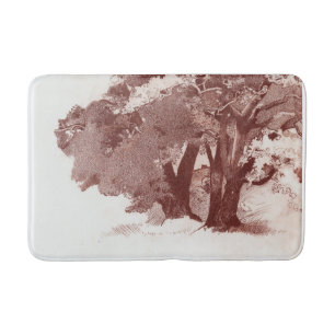 Oak Tree Bath Mat