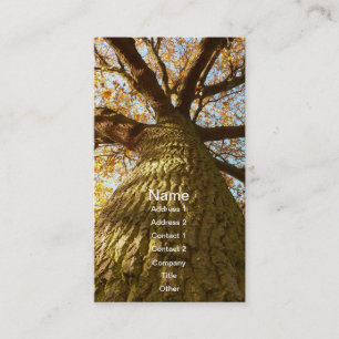 Oak Tree Business Card
